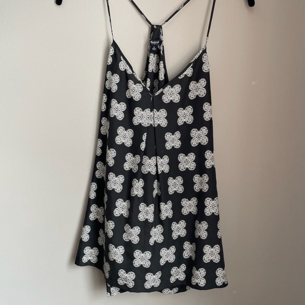 Madewell silk tank top